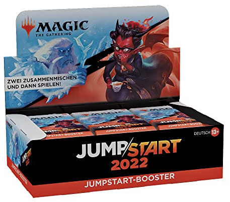 Magic: The Gathering Jumpstart 2022 Booster-Display, Schnelle Partien für 2 Spieler (Deutsche Version)