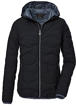 G.I.G.A. DX Damen Steppjacke mit Kapuze/Funktionsjacke ist wasserabweisend GW 21 WMN QLTD JCKT, dunkelnavy, 40, 39845-000