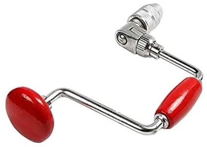 SWING BIT BRACE Trapano manuale a manovella per legno, plastica, acrilico, circuiti stampati, carpentieri, con varie specifiche