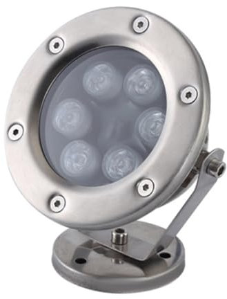 TOYANDONA Wasserdichte Led-unterwasserleuchte Für Pool Und Teich Edelstahlmaterial Superhelle Led Tauchleuchte Für Aquarien Teiche Springbrunnen Und Mehr