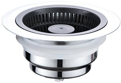 Stainless Steel Sink Strainer Basket Drain Catcher for Washbasin
