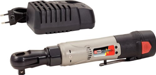 KS Tools 515.3506 3/8'' Carraca de batería, 49Nm, 220 rpm 10,8V, con 2 baterias y 1 cargador
