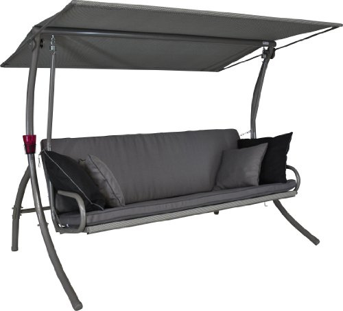 Angerer Freizeitmöbel GmbH Hollywoodschaukel Elegance Style grau