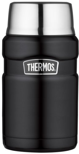 Thermos 071437 King Porte-Aliments INOX Noir 710 ML