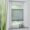 Liedeco Klemmfix-Jalousie, Aluminiumjalousie | Montage ohne Bohren | B 90 cm x H 130 cm | Silber