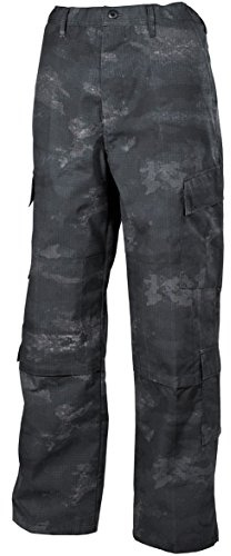 MFH Uomo ACU Pantaloni Ripstop HDT Camo Le Taglia L