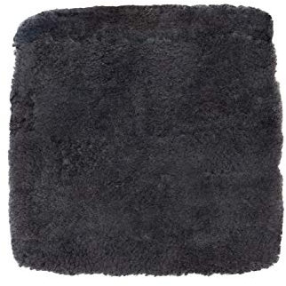 Sitzkissen Lammfell Sitzauflage Stuhlauflage Schaffell Kissen fürs Auto Katzenbett Rollstuhlauflage schön warm und weich