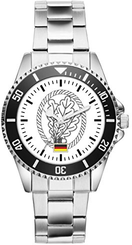 KIESENBERG Soldat Geschenk Artikel Bundeswehr Jäger Uhr 1213