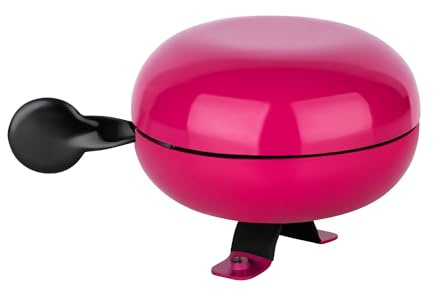 URBAN ZWEIRAD Fahrradklingel/Fahrrad Glocke Big Mama (groß), Klingel für Hollandrad oder Damenfahrrad (pink)