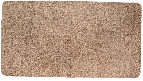 Easylife Dirt Trapper Indoor Door Mat (Linen) Super Absorbent Machine Washable Door Mat with Non-Slip Rubber Backing, Waterproof for Front & Back Doors (40x60cm) - Fully Guaranteed