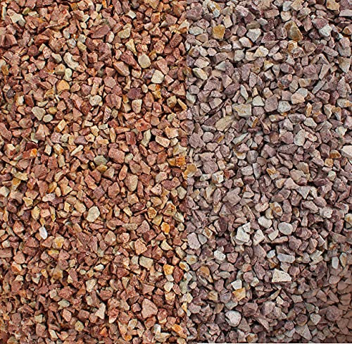 Granitsplitt grau 40 Kg Granit Splitt Zierkies Gartenkies Teichkies Waschkies 16-22 mm