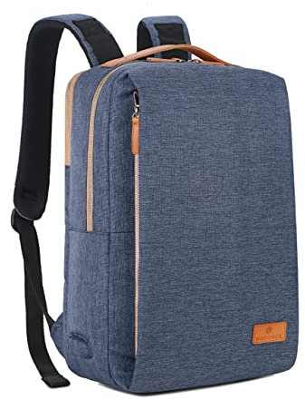 Nordace Siena Smart Backpack with USB Charging - 15.6 Inch Laptop Backpack, 19L Daily Backpack for Travel, Everyday, Work (Blue)