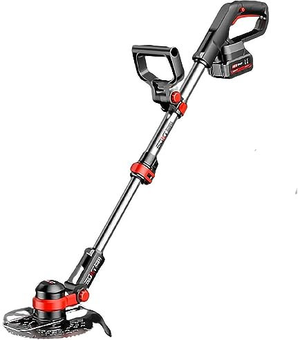 cortacésped Gasolina cortabordes Cortacésped de batería, cortacésped eléctrico doméstico, cortacésped Recargable portátil pequeño para Exteriores