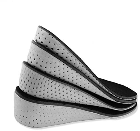 WOFASHPURET Atmungsaktive Unsichtbare Schuheinlagen 2,5cm Zuschnitbare Eva Sportschuherhöhung Für Größe 35-44 Komfortable Schuhlifte Für Männer Und Frauen Rutschfest Und Ergonomisch Für