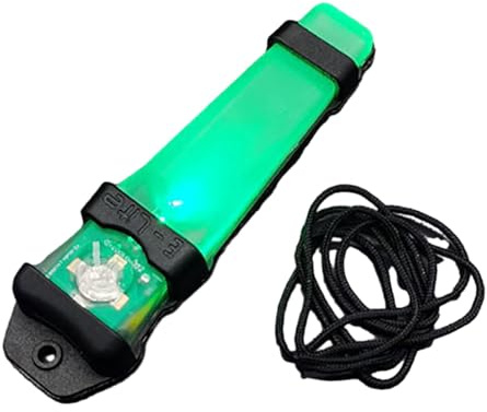 MULAIDI Lumière de signalisation personnelle - Lampe tactique pour casque - Lumière clignotante de sécurité - Lumière de survie pour la chasse, la randonnée