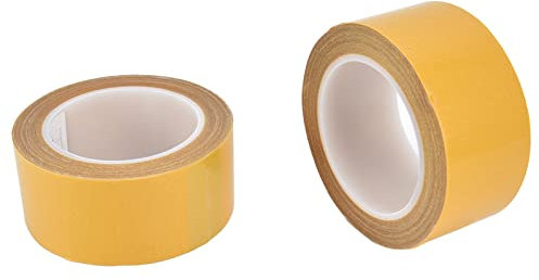 2 Stück Teppichband, Glasfaser-Schaumstoffgeflecht, Doppelseitiges Klebeband, Leder, Hartholz für Teppich zu Hause, Teppich-Griffband-Pads