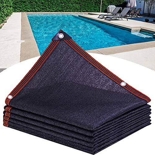 Couverture Filet de Protection Anti Feuille pour Piscine Hors Sol(2×2m) | Bâche de Protection pour Piscines Rectangulaire pour Bloquer Feuilles Mortes et Débris, Maille Fine