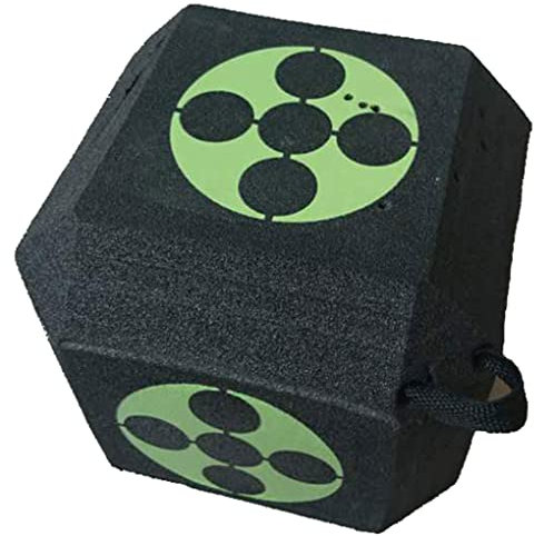 Training Target Square 3D Target Cube 6-Sided Foam Arrow Dice Self-Healing Broadhead Target Archery Target Cube
