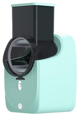 OYWEHECE Rallador de Queso eléctrico, Cortador de Verduras con Tres Cuchillas de Tambor, Ralladores eléctricos para Cocina, Rallador automático Multi para Cebolla, Ajo, Zanahoria,B