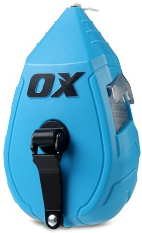 OX Contractor 30m/100' ABS Chalk Reel - Basic Bold Line / 1:1 Gear Ratio