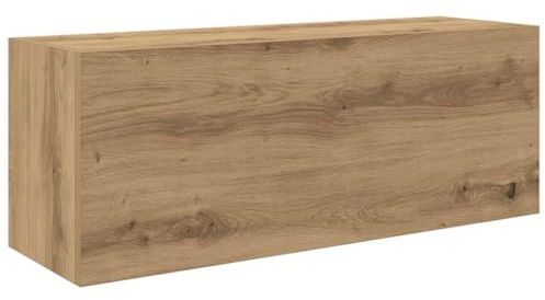 vidaXL Väggskåp för badrum artisan ek 80x25x30 cm konstruerat trä, badrum väggskåp, badrumsskåp i vägg, toalett väggskåp, badväggsskåp
