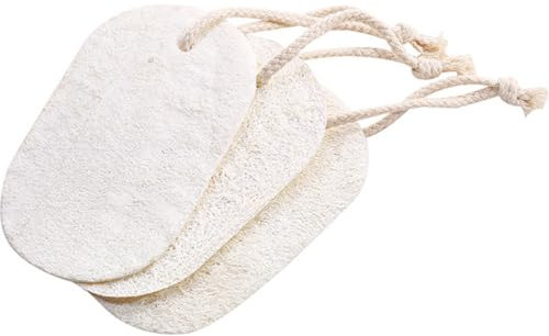 Healvian 3stücke Luffaschwamm Naturschwamm Küchenreinigungsschwamm Schüsselreinigungshelfer Spülschwamm Schwammbürsten Schüsselbürste Küchenreiniger Küchenutensilienreiniger Reinigungsschwa