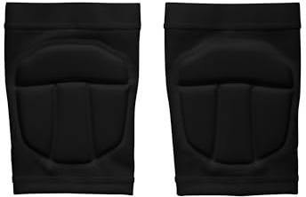 Wilson Helix - Rodilleras de voleibol, color negro, grande