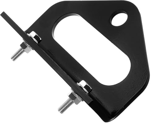 ROMISBABA Gancio Traino Rimorchio per Trattorino Tagliaerba Raggio Metallo Resistente Compatibile con Vari Modelli Kit Montaggio con Viti per Giardino e Carrello Trattorino