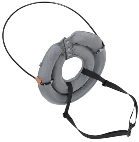 Pet Impairment Collision Ring - Polyester Adjustable Pet Bumper, Comfortable Collar Protective Ring | 11.81x11.42x1.97 Inches Eye Protection, Supplies For Blind Dog & Cat, Vision Pets