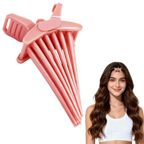 Pinzas para dar volumen al cabello para levantar la raíz al instante, peines elevadores portátiles para la coronilla, pinza de 13 pines para dar volumen al cabello para hombres y mujeres