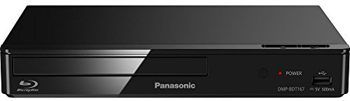 Panasonic DMP-BDT167EB Smart 3D Blu-ray & DVD Player USB Playback Black