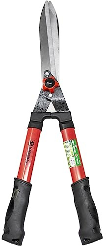23 Hedge Shears - Gardening Grass Steel Edging Lawn Cutter Trimmer Pruning | Easy Effortless Cut Sharp Blade for Precise Gardening | Soft Grip Handle