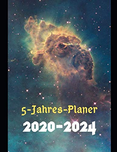 5-Jahres-Planer 2020-2024 : Jahresplaner Monatskalender