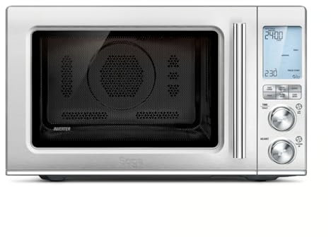 Sage - The Combi Wave 3 In 1 - Air Fryer, Convection Oven & Microwave -32 L Capacity, 1100 - 1550W, 19 Presets - Automatic Power Adjustment, Defrost Function, Quiet Operation - Brushed Stainless Steel