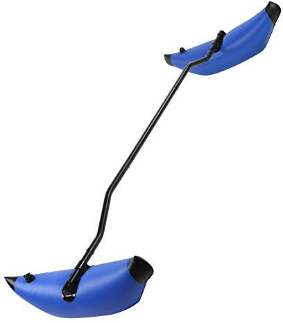 VGEBY Stabilizzatore Stabilizzatore per Kayak Stabilizzatore per Kayak Gonfiabile Kit Stabilizzatore per Canoa in PVC Accessorio Galleggiante per Barca di Bilanciamento(Blu) Barche a Remi