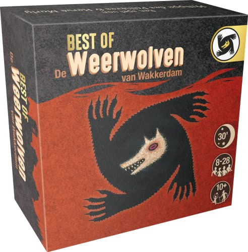 ASMODEE Die Werwölfe von Wakkerdam - Best of - Kartenspiel - Enthält eine Auswahl der besten Charaktere, die jemals kreiert wurden - Niederländische Sprache