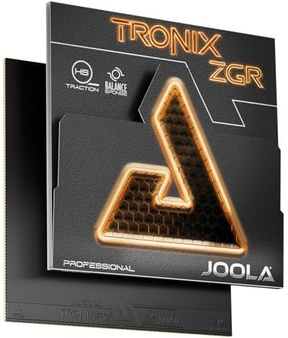 JOOLA Revêtement de tennis de table TRONIX ZGR noir 2,0