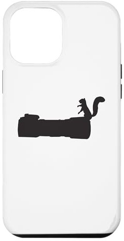 iPhone 14 Pro Max Camera Lens Funny Squirrel Camera Macro Lens Case