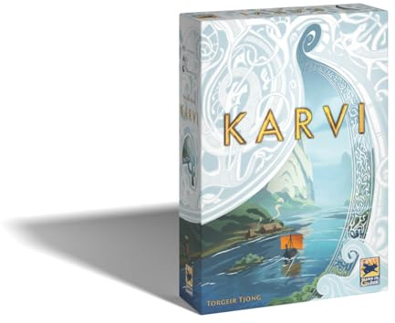 Hans im Glück – Asmodee – Karvi – Gesellschaftsspiele – Brettspiel – Kinder, Erwachsene und Familie – ab 12 Jahren – 2 bis 4 Spieler – 120 Minuten – französische Version
