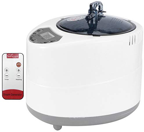 Fdit 3L Sauna Spa Dampfgenerator Langlebiger Edelstahl-Therapiedampfer für Zuhause EU 220V