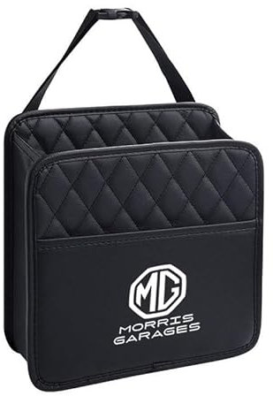VTANOK Aufbewahrungstasche Zwischen Autositzen,für MG Marvel R 2020-2023 Auto Autositztasche Leder Lederhandtaschenhalter Autotaschen