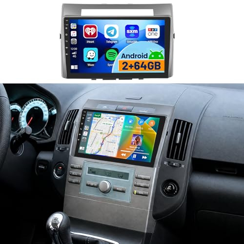 Fuluku 2+64GB 9 Android Autoradio für Toyota Corolla Verso 2004-2009 | Drahtloses Carplay Android Auto, Radio mit Bildschirm 9 HD Touchscreen Bluetooth/WiFi/GPS/Rückfahrkamera/FM/RDS/SWC
