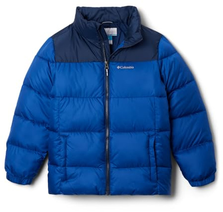 Columbia Puffect II Jacket, Thermarator Insulation, Protezione per il mento, Tasche di sicurezza, Polsini elasticizzati - per ragazzi