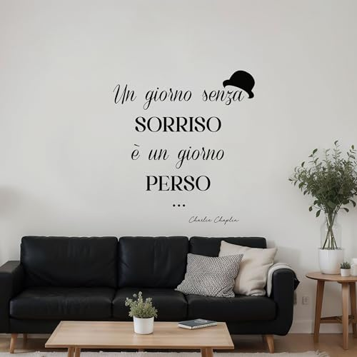 CREARREDA Sticker da Parete Adesivo Murale in Vinile Atossico Rimovibile, Decorazione per Cameretta, Salotto e Cucina per Pareti Lisce Facile da Attaccare e Durevole