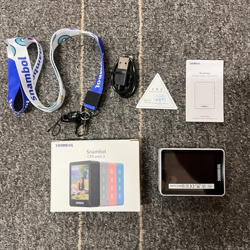 SHIMBOL CP5 Mini 2 Selfie Monitor Screen – Écran externe pour appareil photo arrière de smartphone, écran Vlog 2,4 pour iPhone & Android, connexion 30 m, zoom 4x, obturateur Bluetooth (gris argenté)
