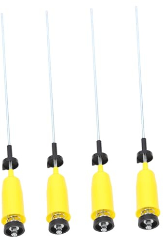Barras de Suspensión para Lavadora, Kit de 4 Unidades, 48-60 Cm | Hierro y Plástico, Ajuste 18, 89-23, 62 In, Repuesto Absorción de Golpes Color Aleatorio