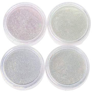 NIHENHAO Mica Pearlments per Resina Creativa colorante in Polvere polarizzata coloranti per Sapone Resina creazione di Gioielli Bombe da Bagno Fizzi Polvere di Perla
