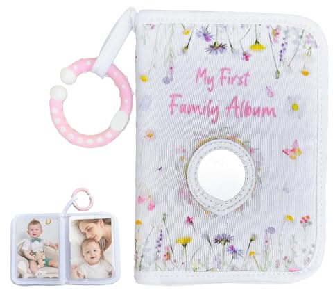 Álbum para bebé, álbum de recuerdos para niños, libro de fotos a prueba de