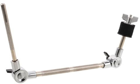 UPKOCH Accesorios para Batería de Jazz Brazo de Extensión de Metal Soporte de Montaje para Platillos Splash y Cencerros para Escenarios de Ensayo