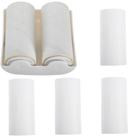 BESPORTBLE Reusable Pet Hair Remover Lint Roller with Handheld Sticky Roller for Clothes Furniture Beds and Sofas Compact Travel Hair and Lint Brush for Fur and Debris Removal